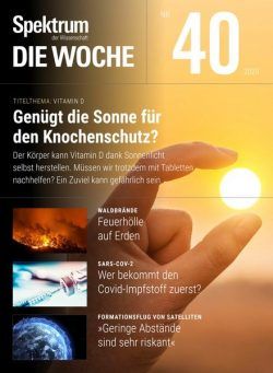 Spektrum – Die Woche – 01 Oktober 2020