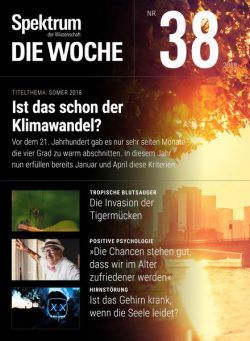 Spektrum – Die Woche – 20 September 2018