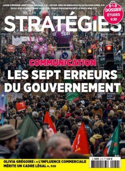 Strategies – 13 Avril 2023