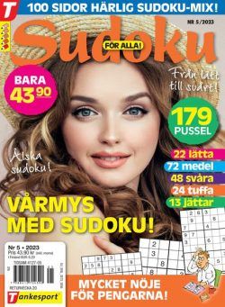 Sudoku fOr alla – 20 april 2023