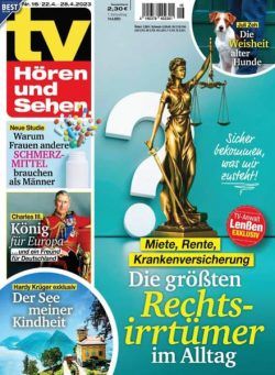 TV HOren und Sehen – 14 April 2023