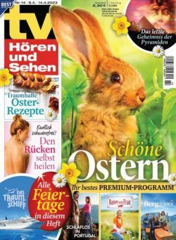 TV HOren und Sehen – 31 Marz 2023