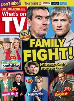 What’s on TV – 22 April 2023