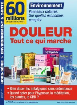 60 Millions de Consommateurs – Hors-Serie – Mai-Juin 2023