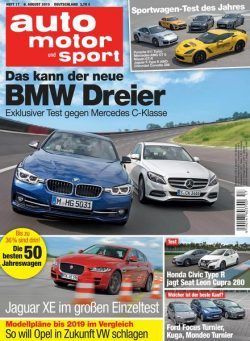 Auto Motor und Sport – 06 August 2015