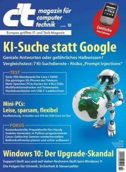 c’t Magazin fur Computertechnik – 22 April 2023