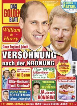 Das Goldene Blatt – 13 Mai 2023