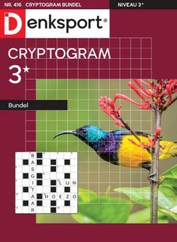 Denksport Cryptogrammen 3 bundel – 27 april 2023