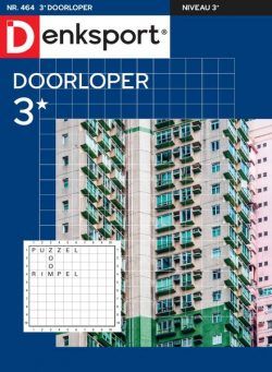 Denksport Doorloper 3 – 20 april 2023