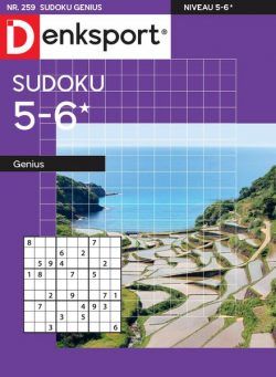 Denksport Sudoku 5-6 genius – 27 april 2023