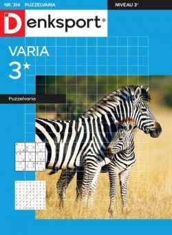 Denksport Varia 3 Puzzelvaria – 11 mei 2023