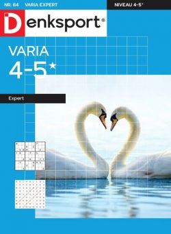 Denksport Varia expert 4-5 – 27 april 2023