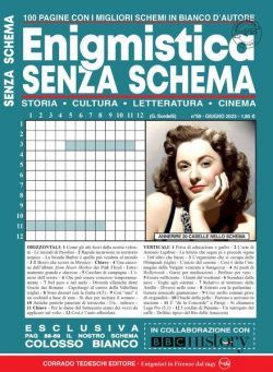 Enigmistica Senza Schema – giugno 2023