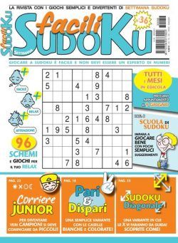 Facili Sudoku – maggio 2023