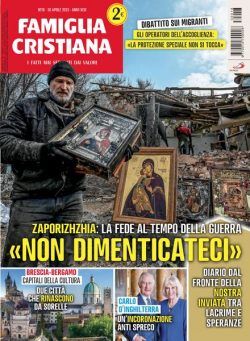 Famiglia Cristiana – 30 Aprile 2023