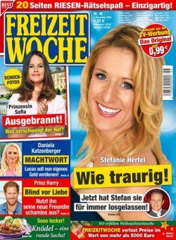 Freizeitwoche – 09 November 2016