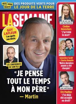 La Semaine – avril 28 2023