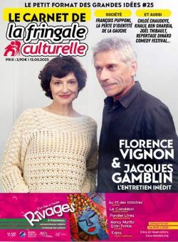 Le Carnet de La Fringale Culturelle – 12 mai 2023