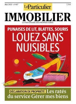 Le Particulier Immobilier – Mai 2023