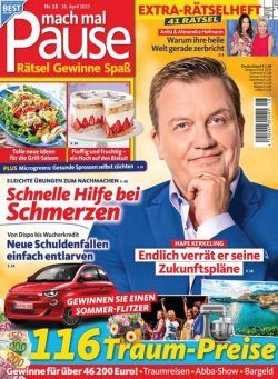 Mach mal Pause – 26 April 2023