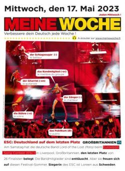 Meine Woche – 17 Mai 2023