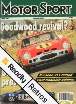 Motor Sport Retros – 25 April 2023