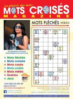 Mots Croises Magazine – 20 avril 2023