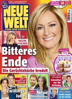 Neue Welt – 07 Oktober 2020