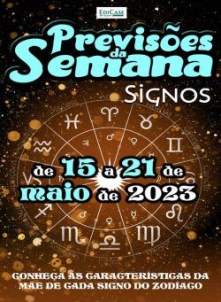 Previsoes da Semana – 15 maio 2023