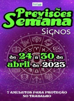 Previsoes da Semana – 24 abril 2023