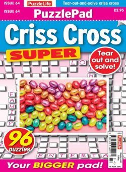 PuzzleLife PuzzlePad Criss Cross Super – 20 April 2023