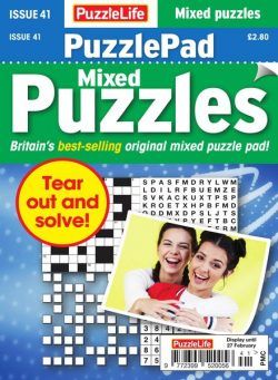 PuzzleLife PuzzlePad Puzzles – 30 January 2020