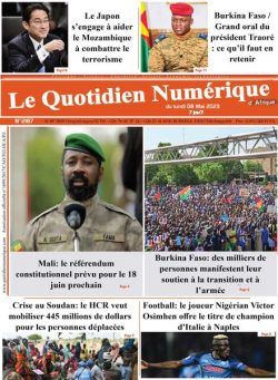 Quotidien Numerique d’Afrique – 08 mai 2023