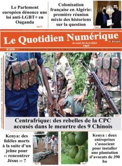 Quotidien Numerique d’Afrique – 24 avril 2023