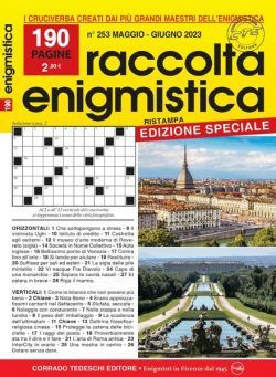 Raccolta Enigmistica – maggio 2023