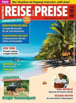 REISE & PREISE – Oktober 2018