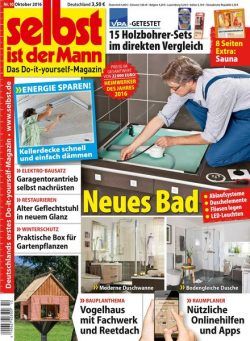 selbst ist der Mann – 16 September 2016