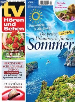 TV HOren und Sehen – 12 Mai 2023