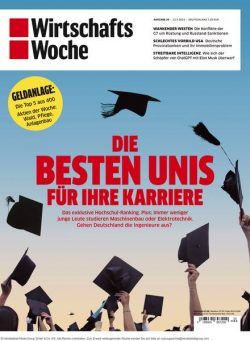 Wirtschaftswoche Magazin – 12 Mai 2023