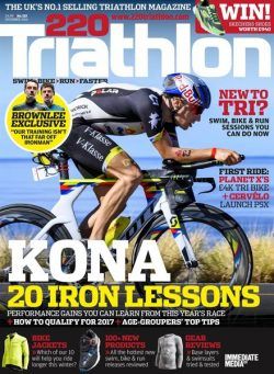 220 Triathlon – November 2016