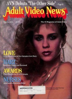 Adult Video News – March 1988