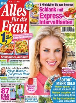 Alles fur die Frau – 02 Juni 2023