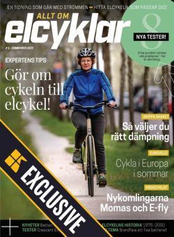 Allt om Elcyklar – 01 juni 2023