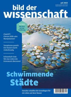 Bild der Wissenschaft – Juli 2023