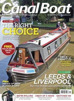 Canal Boat – October 2019