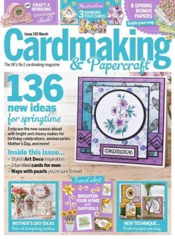 Cardmaking & Papercraft – February 2019