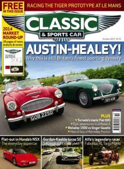 Classic & Sports Car – August 2014