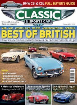 Classic & Sports Car – January 2018