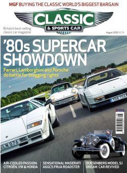 Classic & Sports Car – July 2020