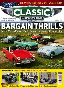 Classic & Sports Car – May 2014